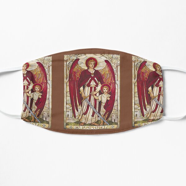 St Raphael Rafael Angel Catholic Saint Archangel Flat Mask