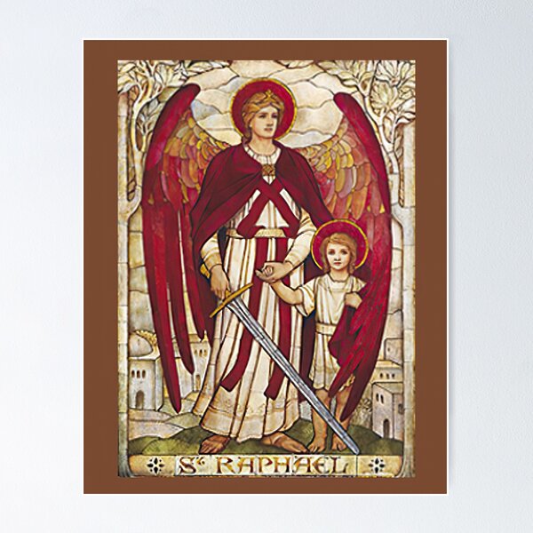 157495 Archangel Gabriel Wall Print Poster