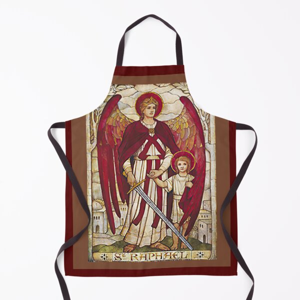 Item preview, St Raphael Rafael Angel Catholic Saint Archangel designed and sold by hispanicworld.