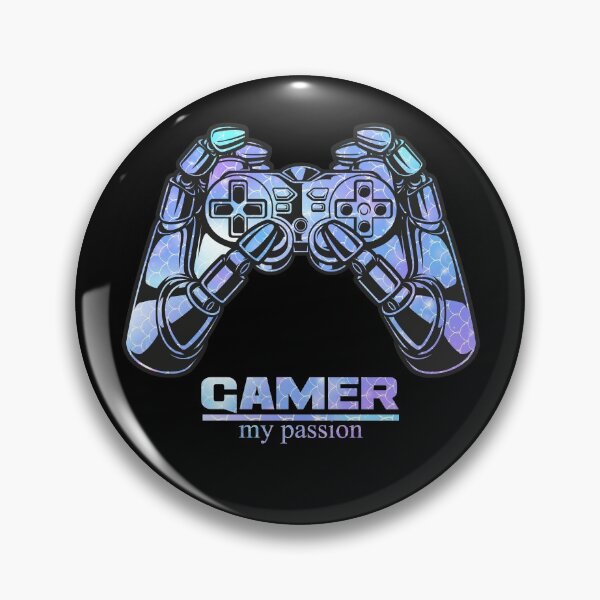 Artikelvorschau, Gamer - My Passion - schillernder Controller entworfen und verkauft von emm-j.