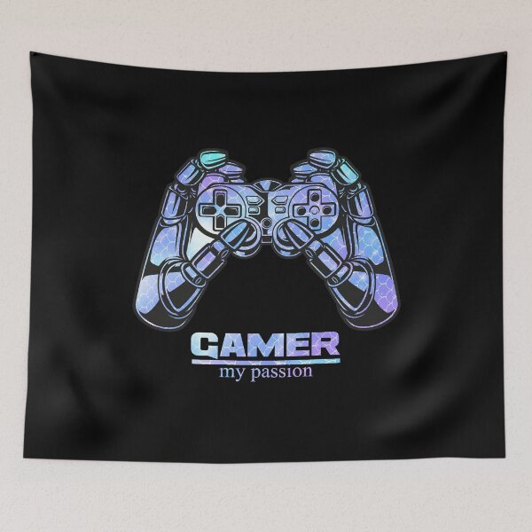 Artikelvorschau, Gamer - My Passion - schillernder Controller entworfen und verkauft von emm-j.