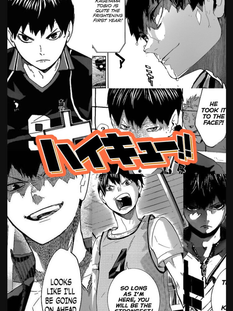 "Haikyuu Kageyama Manga Panels " T-shirt by Spooky-Paola ...