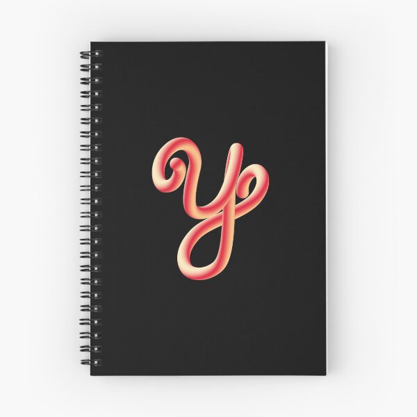Item preview, Y Neon 3D Letter Monogram  designed and sold by ZainabStudio.