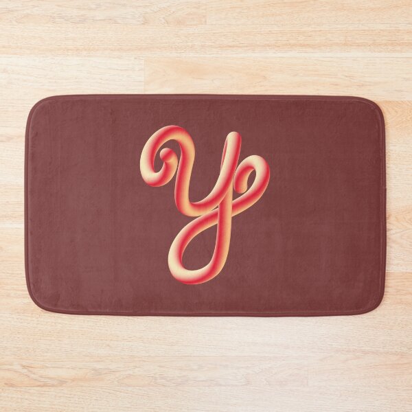 Item preview, Y Neon 3D Letter Monogram  designed and sold by ZainabStudio.