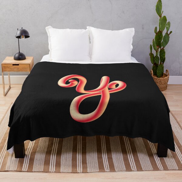 Item preview, Y Neon 3D Letter Monogram  designed and sold by ZainabStudio.