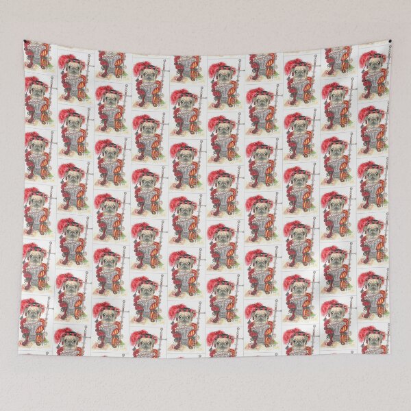 Item preview, Battle Pug designed and sold by Emma Sidwell.