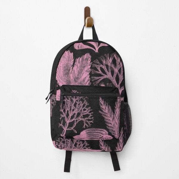 Item preview, Goth Beaches - Dark Black and Pink Corals Reefs Illustration designed and sold by Plastic Memory Archive.