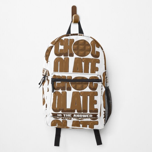 Item preview, Chocolate Is The Answer No Matter The Question | Funny designed and sold by GravitiTees.