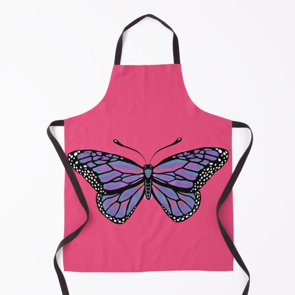Item preview, blue tropical butterfly image print designed and sold by NikaAstra.