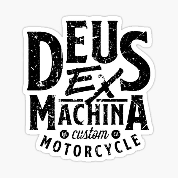 Deus Ex machina Sticker