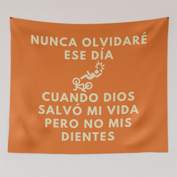 Item preview, Nunca olvidare ese dia cuando Dios salvo mi vida pero no mis dientes designed and sold by GeneralJesus.