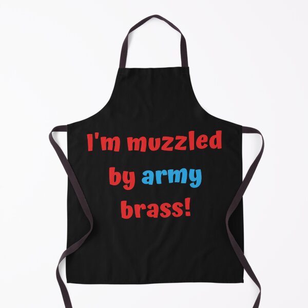 Item preview, Muzzled By Army Brass Classic T-Shirt designed and sold by Swooncake Press.