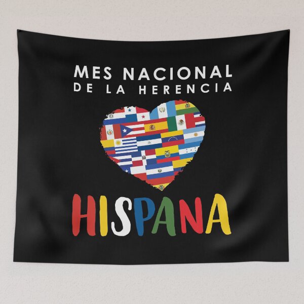 Item preview, Latino Pride Hispanic Heritage Month print designed and sold by jakehughes2015.