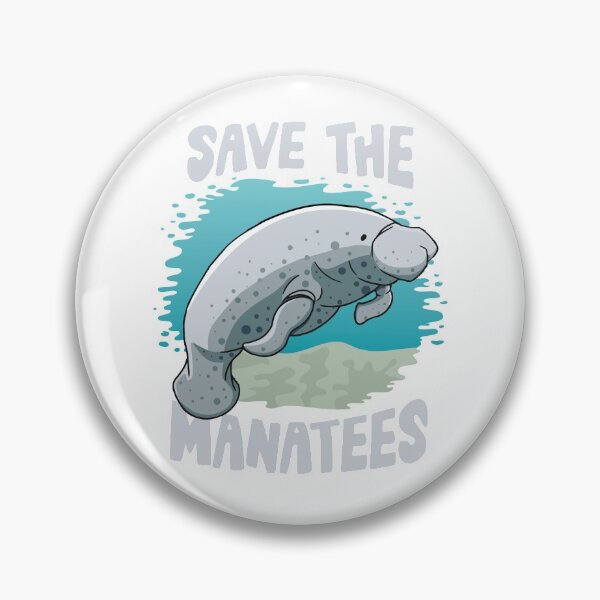 Item preview, Save The Manatees Cartoon Gift designed and sold by MrEddie10.