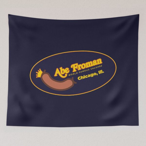 Item preview, Abe Froman, Sausage King of Chicago designed and sold by Tom Hillmeyer.
