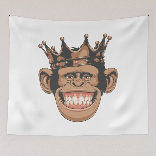 Item preview, King monkey  designed and sold by Keticreation.