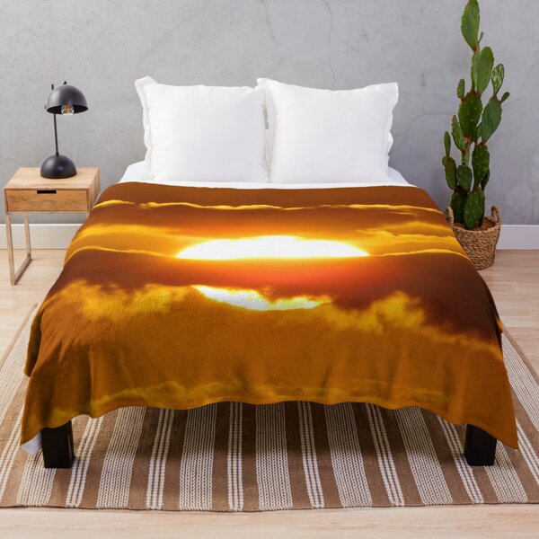 Item preview, Sun Happiness Yellow Sunrise Sunset Cloudy Skies designed and sold by leiriin.