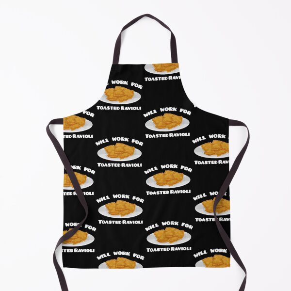 Item preview, American Food St Louis Will Work For Toasted Ravioli graphic designed and sold by jakehughes2015.