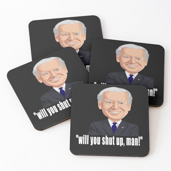 Item preview, Will You shut Up Man? Trump Biden Debate Quotes designed and sold by daybreakagain.