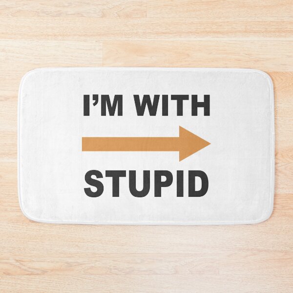 Item preview, I'm With Stupid designed and sold by DrivingAviation.