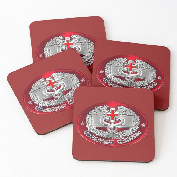 Item preview, Combat Medic Badge Metal Design designed and sold by SoldierAlways.