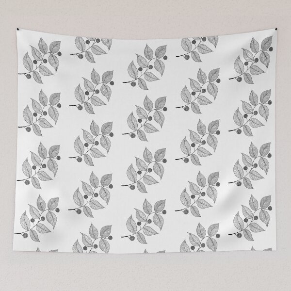 Item preview, Leaves and Pods in Ink designed and sold by MamaODea.