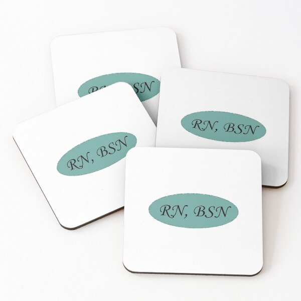 Item preview, RN BSN in Teal designed and sold by ArtsyRabbit.