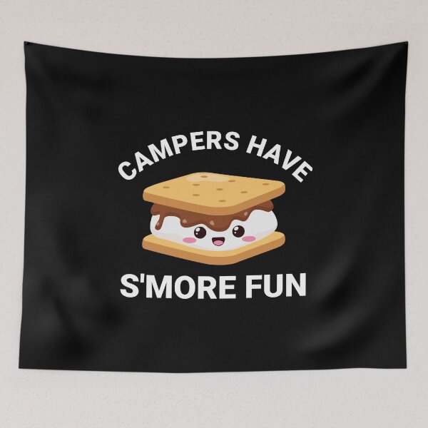 Item preview, S'Mores and Marshmallows Camping Humor designed and sold by EstelleStar.