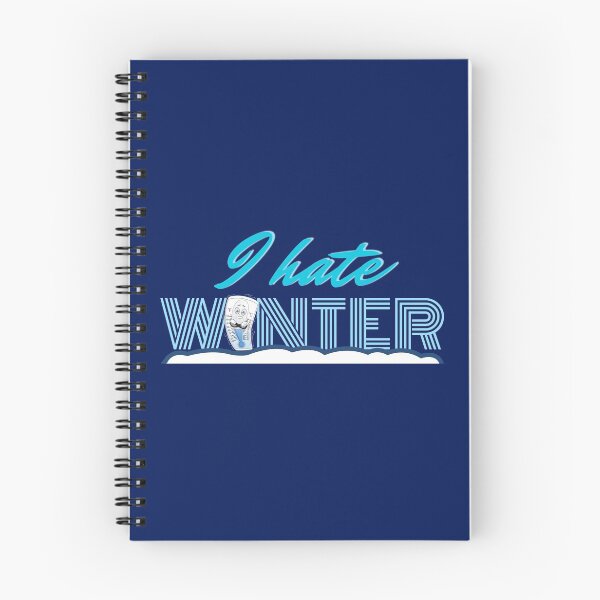 Item preview, I hate winter quote designed and sold by Tecnofa.
