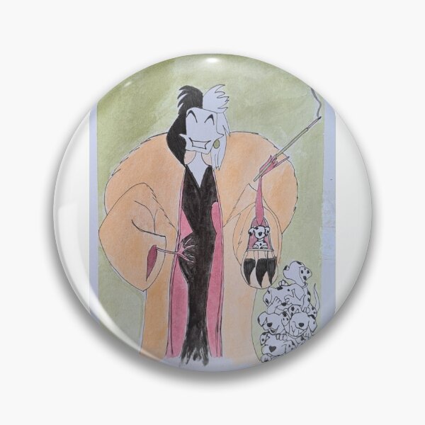 Item preview, Cruella De Ville and 101 Dalmations designed and sold by Fruityletters.