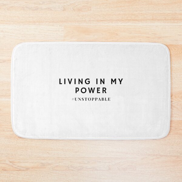 Item preview, Living In My Power #Unstoppable designed and sold by NourishedTees.