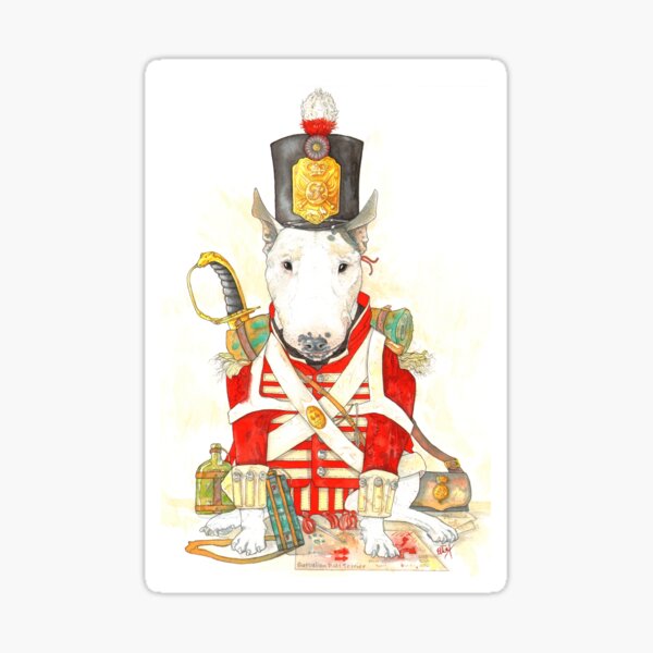 Battalion Bull Terrier Sticker