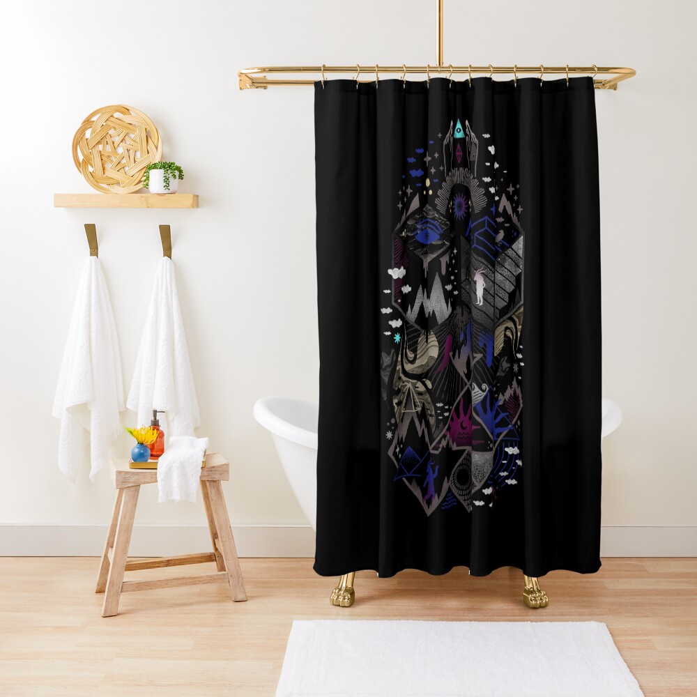 Yawning Hollow Shower Curtain