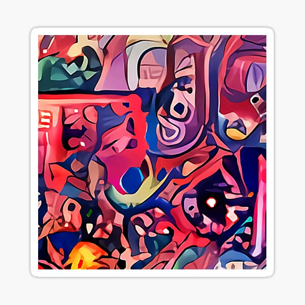#7 (Window Four) Sticker