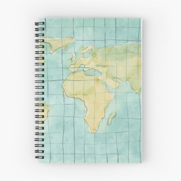 Item preview, Watercolor World Map designed and sold by della95.