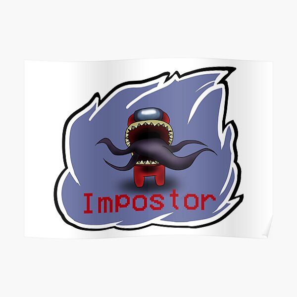 Among us impostor Póster