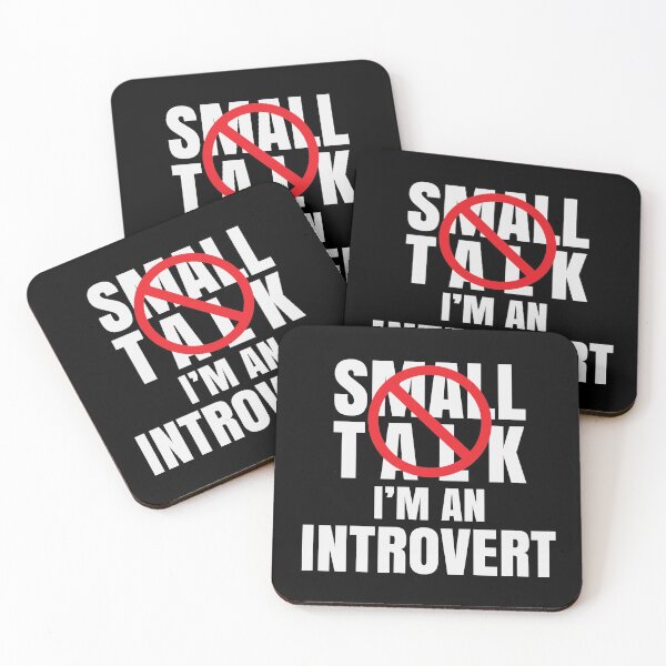 Item preview, No Small Talk I'm An Introvert designed and sold by Maria Garcia.