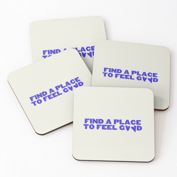 Item preview, FIND A PLACE TO FEEL GOOD designed and sold by eattheworldraw.