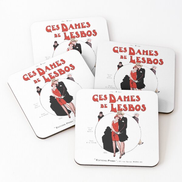 Item preview, Ces Dames de Lesbos / These Ladies of Lesbos | Lesbian Art designed and sold by ashleykc9.