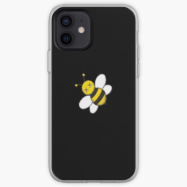 abeja voladora linda Funda blanda para iPhone