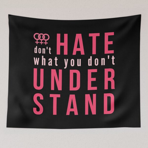 Item preview, Don't Hate What You Don't Understand | Throuple | Polyamory designed and sold by throuplescorner.