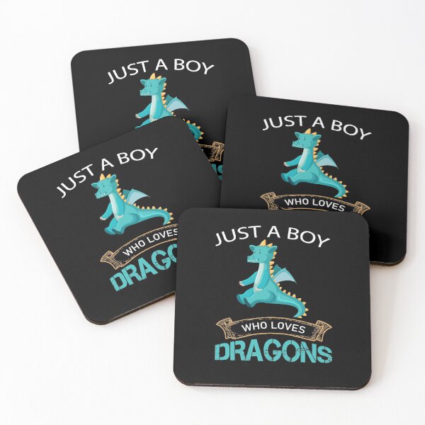 Item preview, Just a Boy Who Loves Dragons  designed and sold by Alpha555.