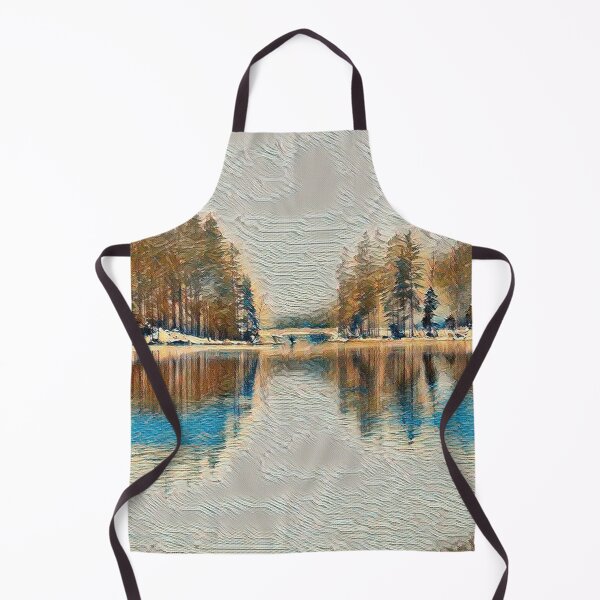 Item preview, Scenic Winter Snow Lake Roadtrip designed and sold by Galathi Designs.