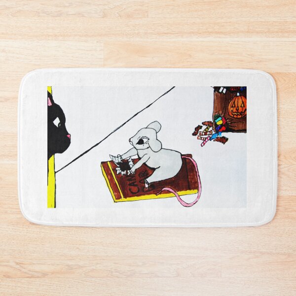 Item preview, LITTLE MOUSE STEALS HALLOWEEN CANDY  designed and sold by JoAnnHayden.