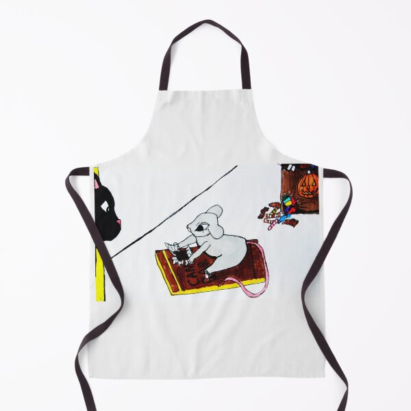 Item preview, LITTLE MOUSE STEALS HALLOWEEN CANDY designed and sold by JoAnnHayden.