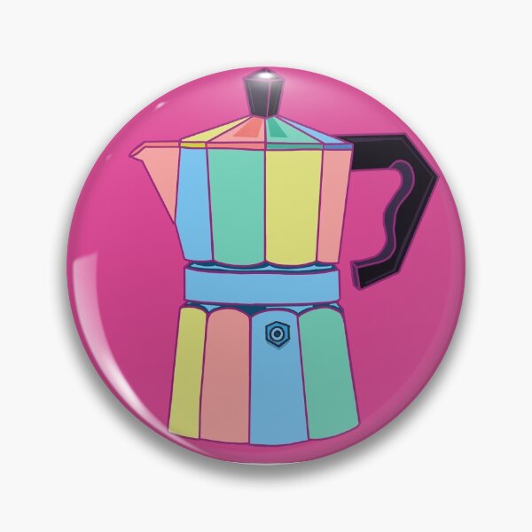 Item preview, Coffee Pot Pink designed and sold by Leilestudio.