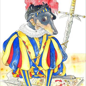 Artwork thumbnail, Swiss Guard Sighthound by Emma Sidwell