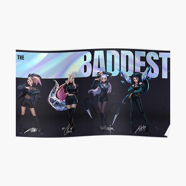 KDA el más malo Póster