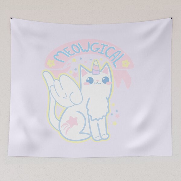 Item preview, Meowgical Cat designed and sold by MandyRosko.