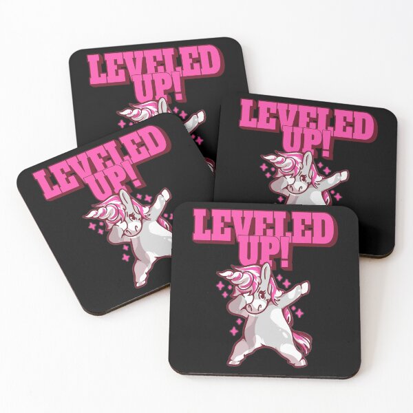 Item preview, Leveled Up! - Dabbing Unicorn - Gamer Birthday - Big Brother - Big Sister designed and sold by GamersBoost.